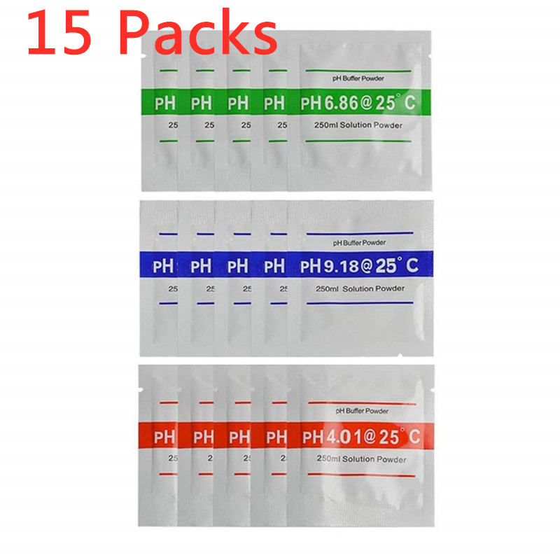 Ph Meter Digital Water Tester - 15 قطعة/الوحدة 4.01 6.86 9.18 PH