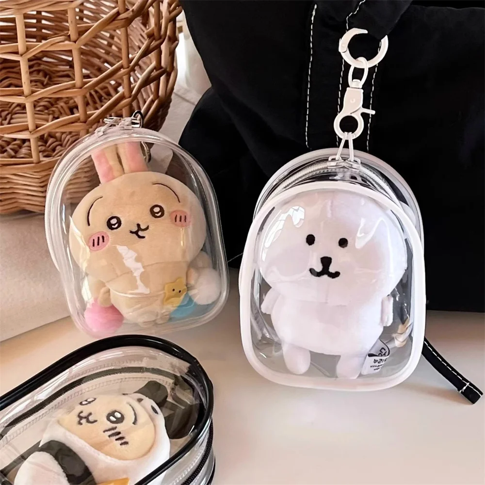 Packaging - حقيبة تخزين جديدة محمولة شفافة بسحاب،