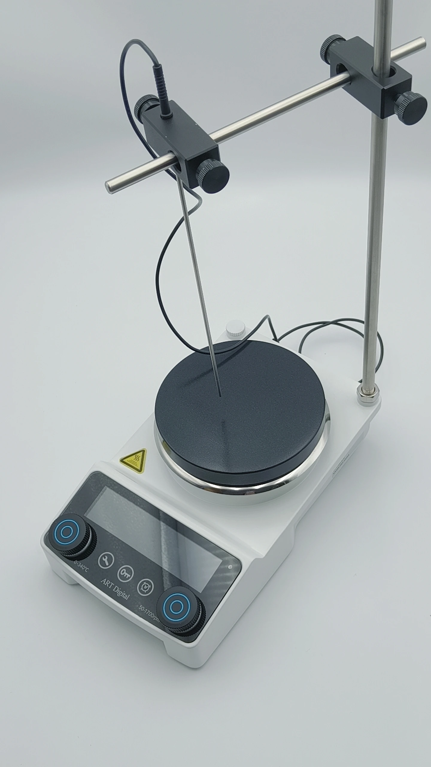 Lab Magnetic Stirrer Hot Plate - خلاط مغناطيسي بشاشة LCD رقمية كبيرة