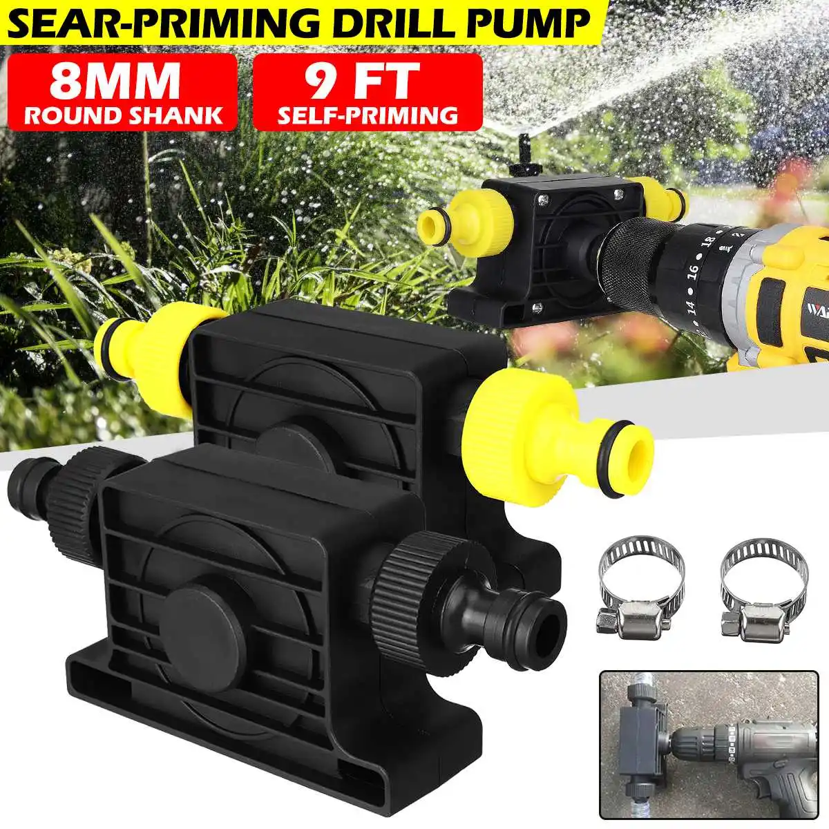 مضخة حفر كهربائية صغيرة محمولة - مراجعة Mini Peristaltic Pump 12V وسعره
