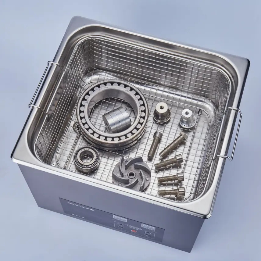 آلة تنظيف احترافية بالموجات فو - مراجعة Ultrasonic Cleaner 30L Industrial وسعره