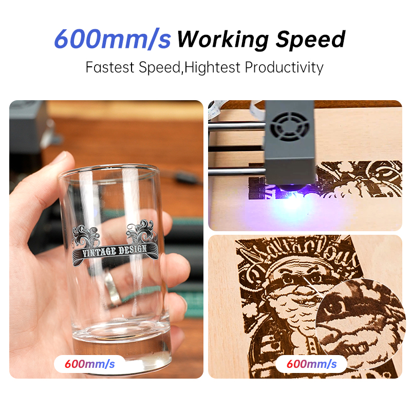 جديد DAJA DJ7 الليزر حفارة الت - مراجعة Fiber Laser Marking Machine 30W وسعره