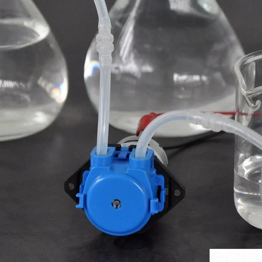 تيار مستمر 12 فولت 24 فولت مضخ - مراجعة Mini Peristaltic Pump 12V وسعره
