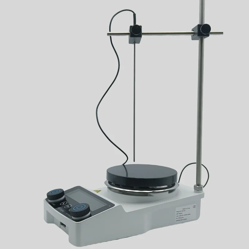 خلاط مغناطيسي بشاشة LCD رقمية  - مراجعة Lab Magnetic Stirrer Hot Plate وسعره