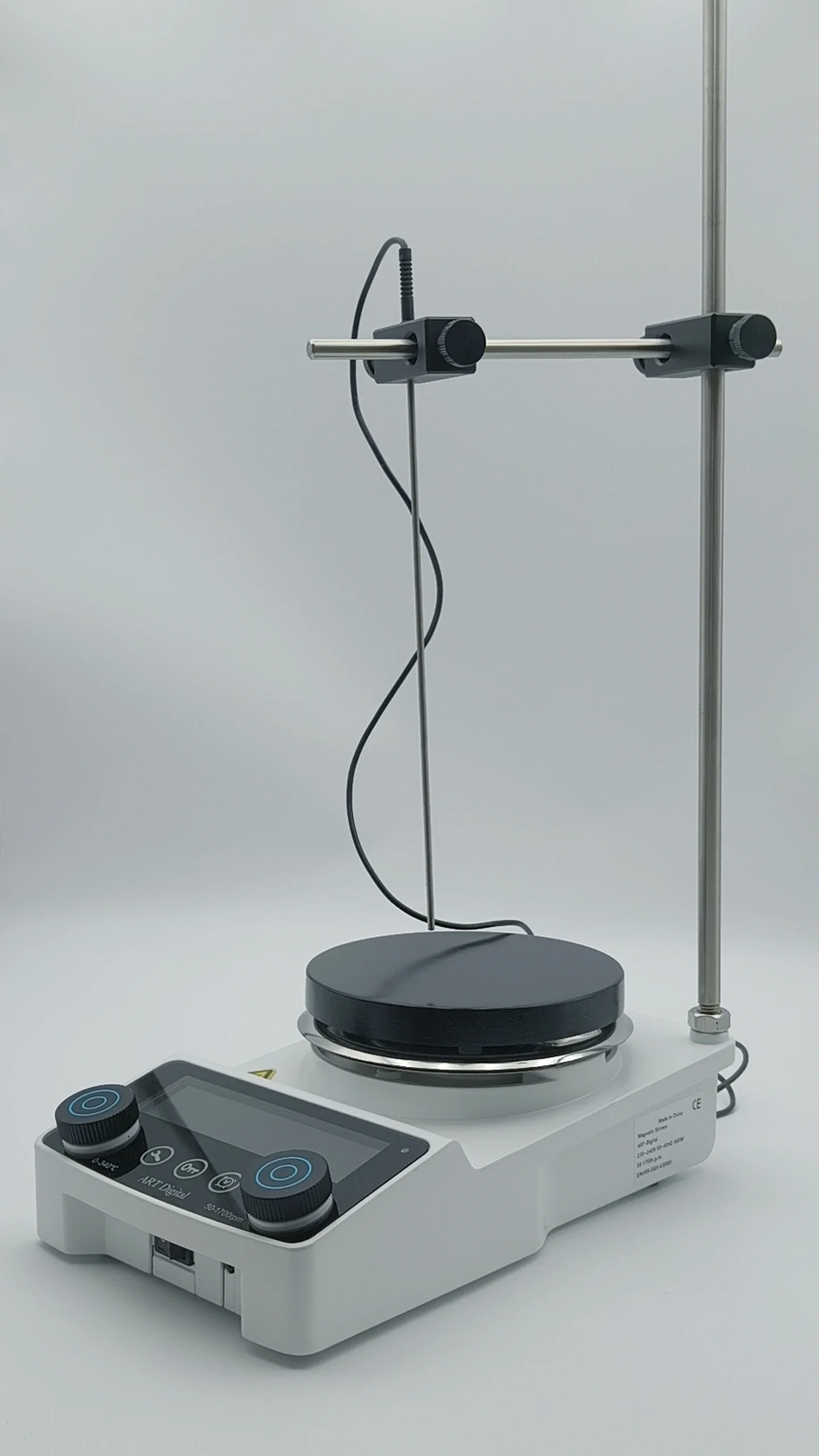 خلاط مغناطيسي بشاشة LCD رقمية  - مراجعة Lab Magnetic Stirrer Hot Plate وسعره