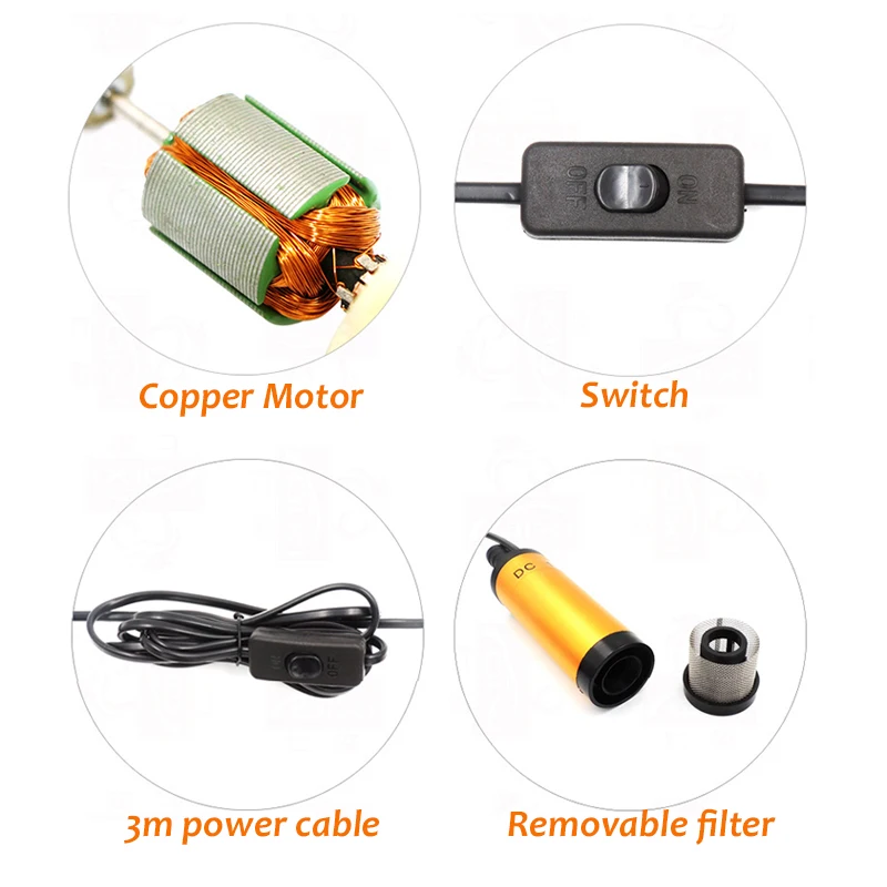مضخة شفط صغيرة غاطسة لنقل وقود - مراجعة Mini Peristaltic Pump 12V وسعره